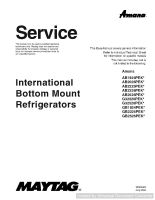 Amana AB2026PEK International Bottom Mount Refrigerator Service Manual