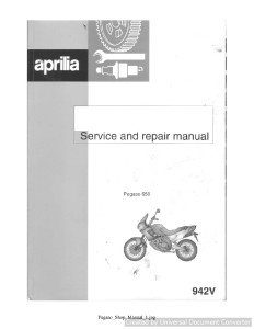 Aprilia_Pegaso_650_1997_Service Manual