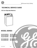 GE WCCB1030WYC Coin-Operated Technical Service Guide