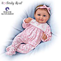 "Hold Me Hailey" Interactive Baby Doll Makes Five Sounds