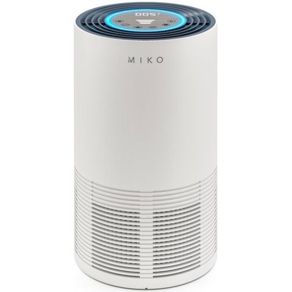 Miko Air Purifier for Home Large Room, H13 HEPA Filter Cleaner for Allergies and Pets, Smokers, Mold, Pollen, Dust, and Odors in Any Size Room - 970 Sqft Coverage