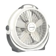 Lasko 20" Air Circulator Wind Machine, 3-Speed Floor Fan with Pivoting Head, A20301, Gray