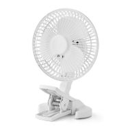 Mainstays 6" Desktop, Clip AC Electric Household Personal Fan With 2 Speed White