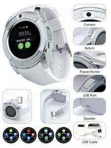 Smartwatch with Camera for iOS and Android Devices