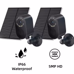 5MP Solar-powered Pet Monitoring Security Camera