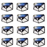 12 Packs Solar Lights Outdoor 100 LEDs