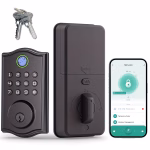 HSSLK Intelligent Deadbolt Lock Featuring 2 Door Handles