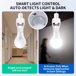 2 Pack 360° Motion Sensor Light Socket