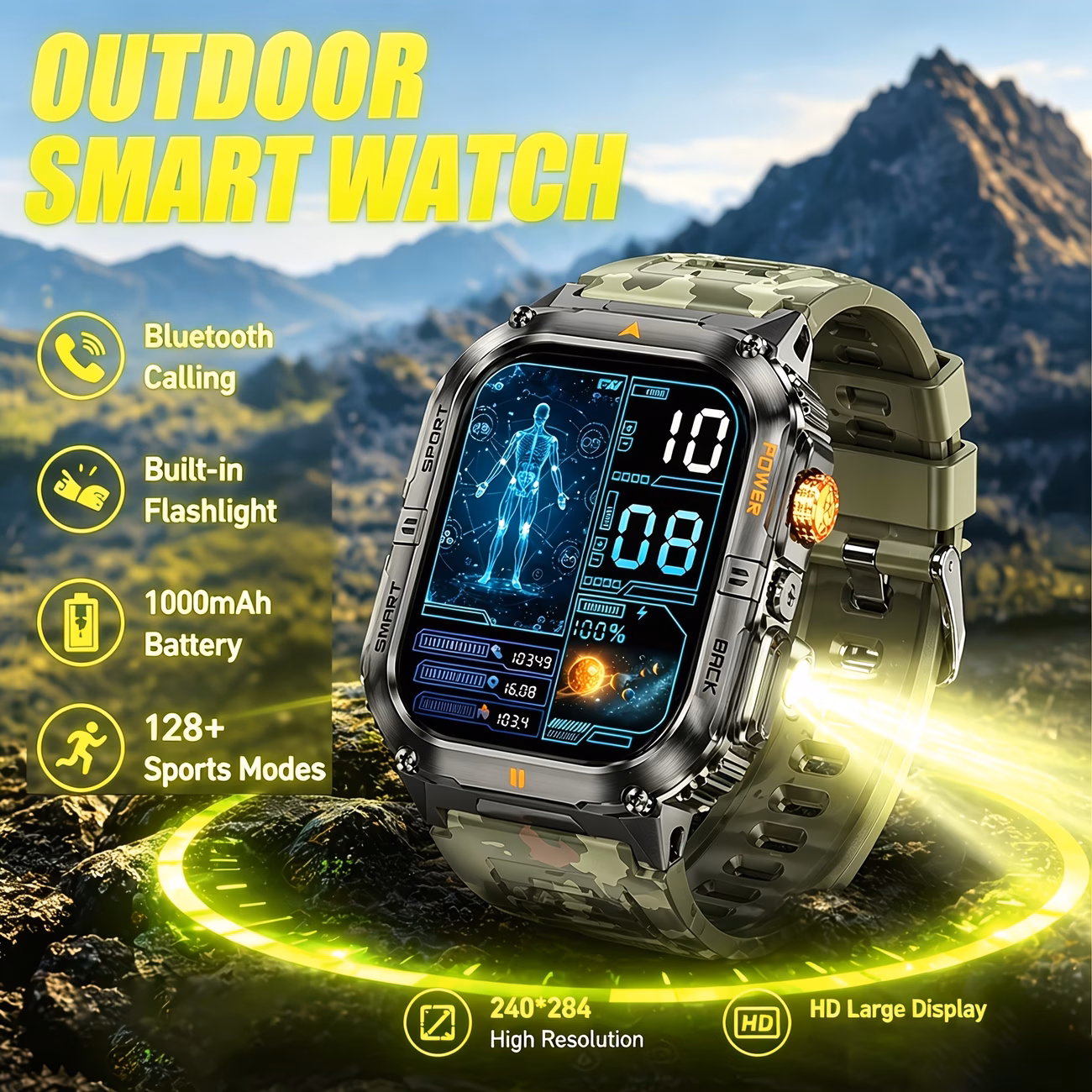 smart watch 007 Smart Watch for Men(Answer & Make Calls) - Image 1