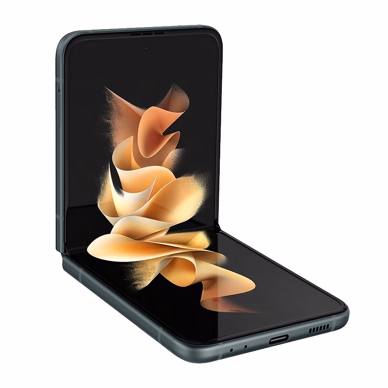 used cellphone 0002 Samsung Galaxy Z Flip3, Foldable Smartphone, Refurbished - Image 1
