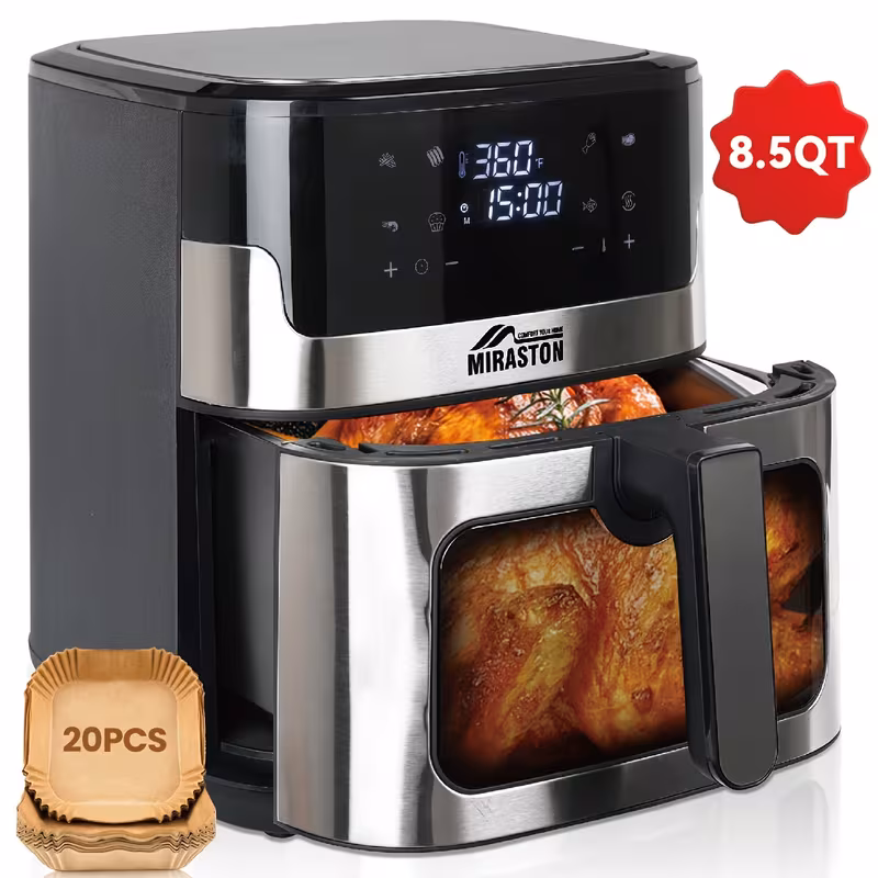 air fryer 0003 8.5QT/3.2QT Air Fryer, Upgraded Large Capacity - Image 1